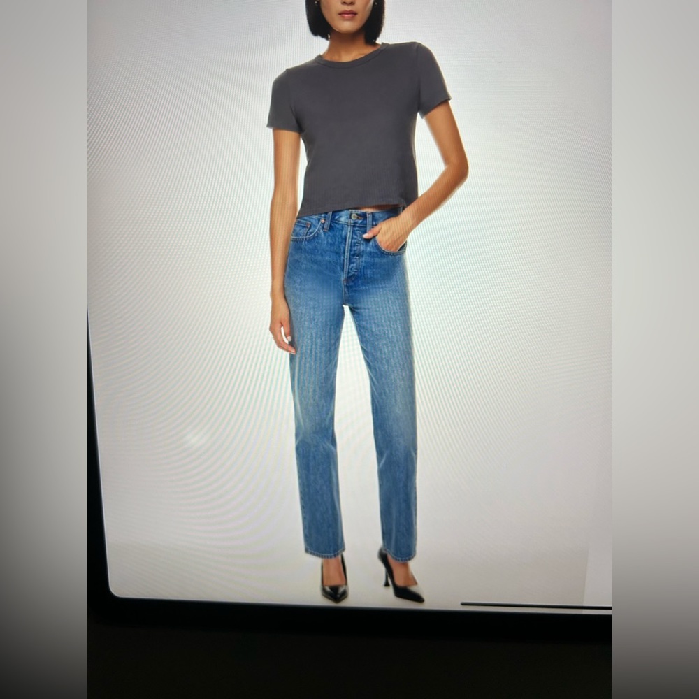 Denim Forum Joni High Rise Loose 30L